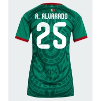 Camiseta México Roberto Alvarado #25 Primera Equipación Replica Mundial 2026 para mujer mangas cortas